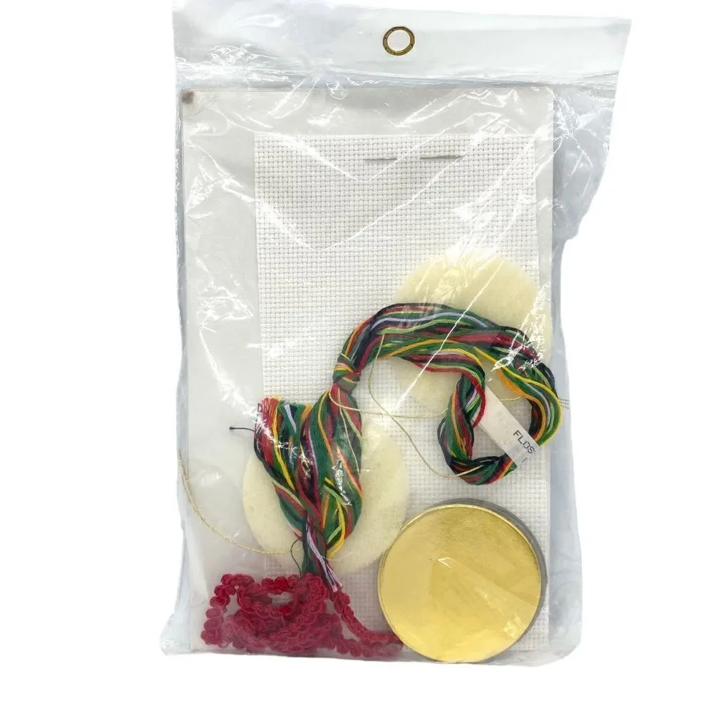 Vintage Christmas Cheer Cross Stitch Ornaments Kit